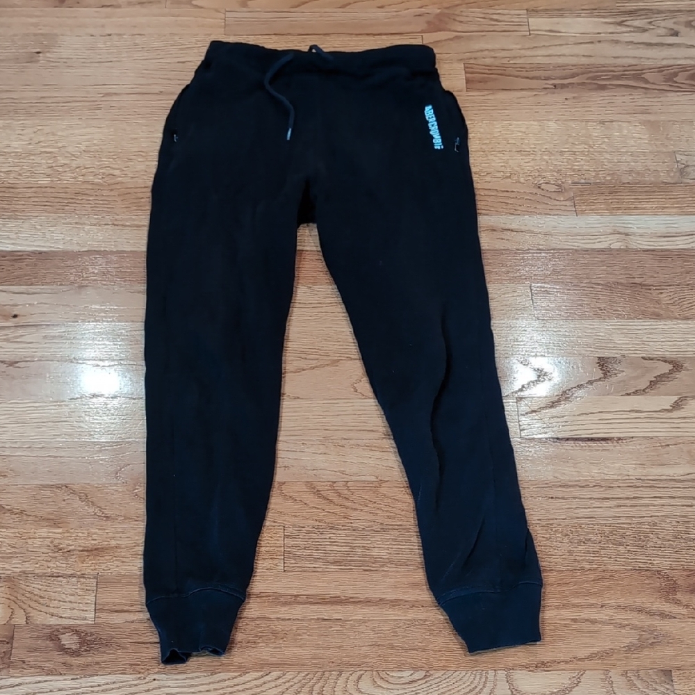 Abercrombie Kids Black Fleece Joggers